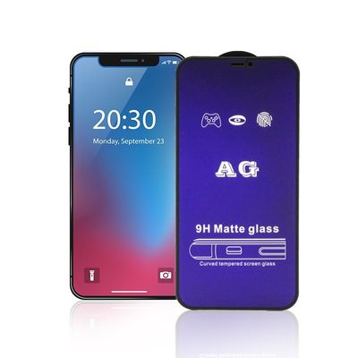 Silk AG Anti Blue 2.5D Glass Screen Protector Full Glue 9H Tempered Glass Screen Protector For IPhone