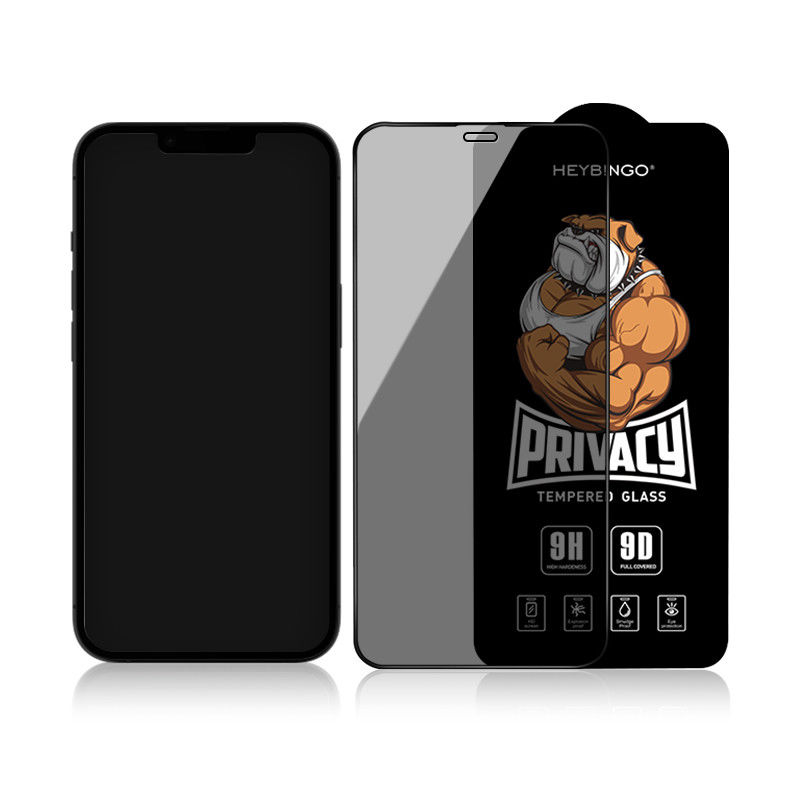 9H Phone Tempered Glass Privacy Anti Shock Anti Explosion