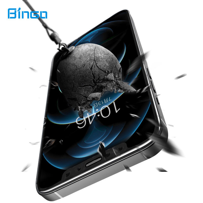 3D OG Temper Glass Phone Screen Protector For IPhone 14 Pro Max High Definition Anti Static