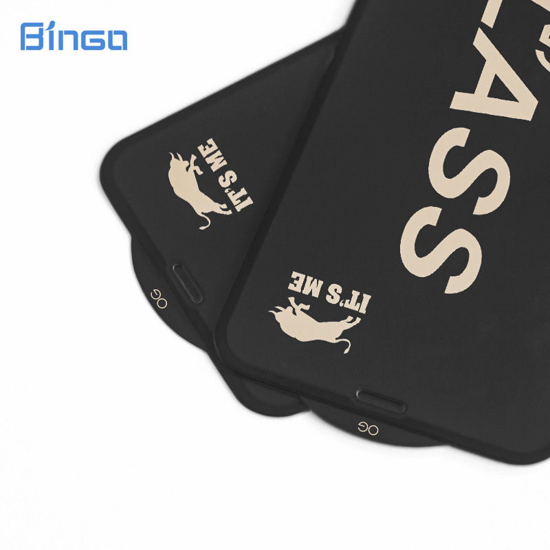 3D OG Temper Glass Phone Screen Protector For IPhone 14 Pro Max High Definition Anti Static