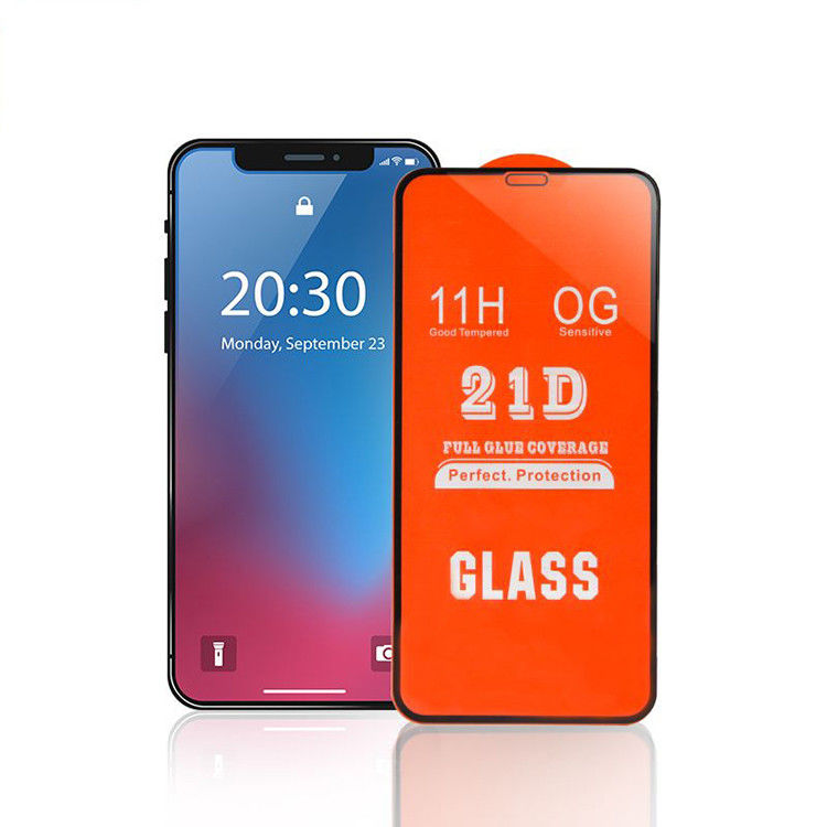 21D Anti Shock High Transparent 9h Temper Glass Screen Protector For Samsung
