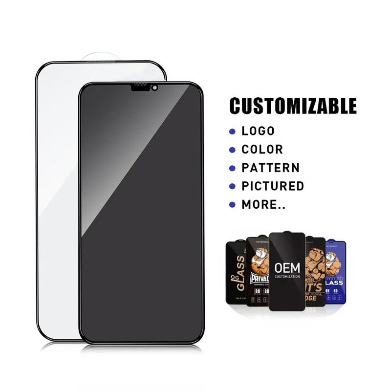 O Style Mobile Phone Tempered Glass 11 12 13 14 Pro Max Screen Protector For Iphone