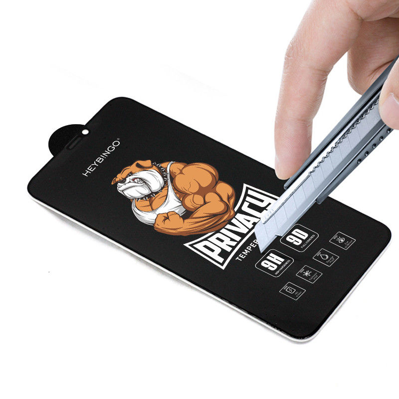 Anti Spy Full Glue Mobile Phone Privacy Screen Protector For Iphone 13 Pro Max
