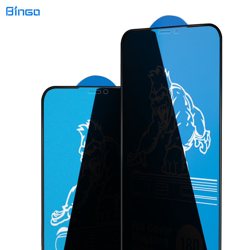 Anti Spy 18d Tempered Glass Privacy Screen Protector For Iphone