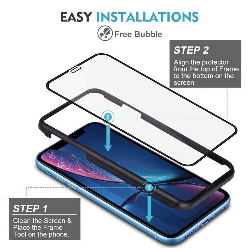 3PACK Privacy Cell Phone Tempered Glass Screen Protector For IPhone 11 12 13