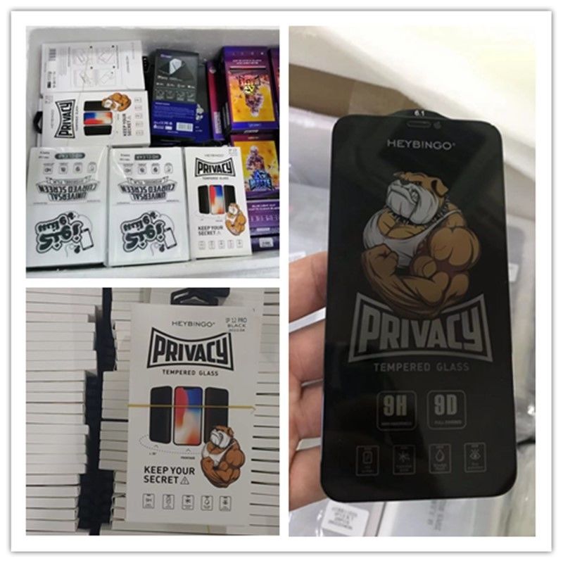 Anti Spy Cell Phone Glass Screen Protector Privacy For Iphone 13 14 15 Pro Max Schermbeschermers