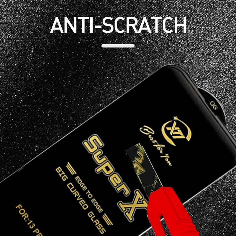 Super X 9H Full Glue 3D Screen Protector Tempered Glass Vivo X60 Pro Screen Protector