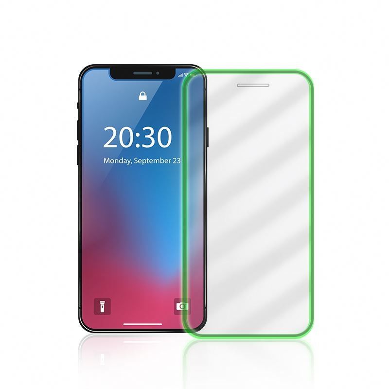 Phone 9H Luminous Tempered Glass Screen Protector For Iphone 14 12 11 13 Pro Max