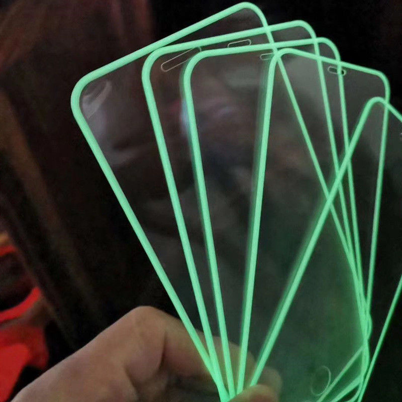 Phone 9H Luminous Tempered Glass Screen Protector For Iphone 14 12 11 13 Pro Max