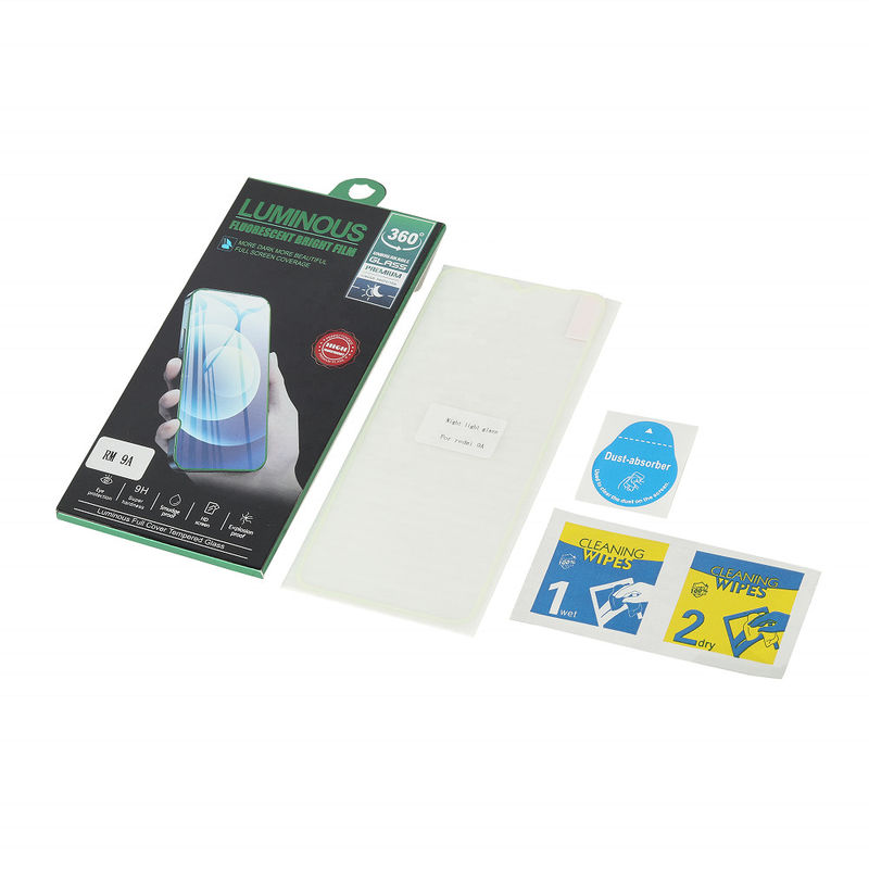 Luminous Glowing 2.5D Curved Tempered Glass For Iphone