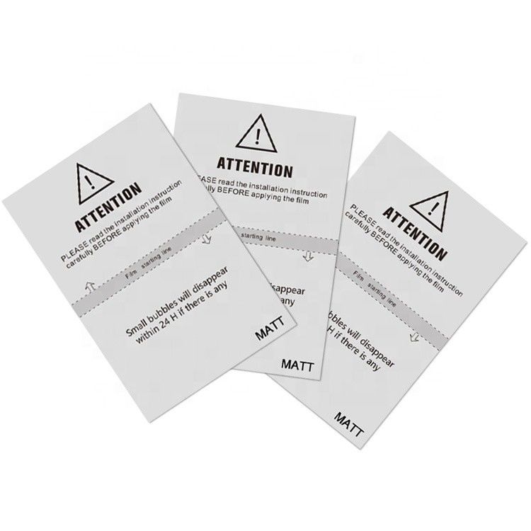 2.5D Transparent TPU Hydrogel Film Mobile Phone Screen Protector Film