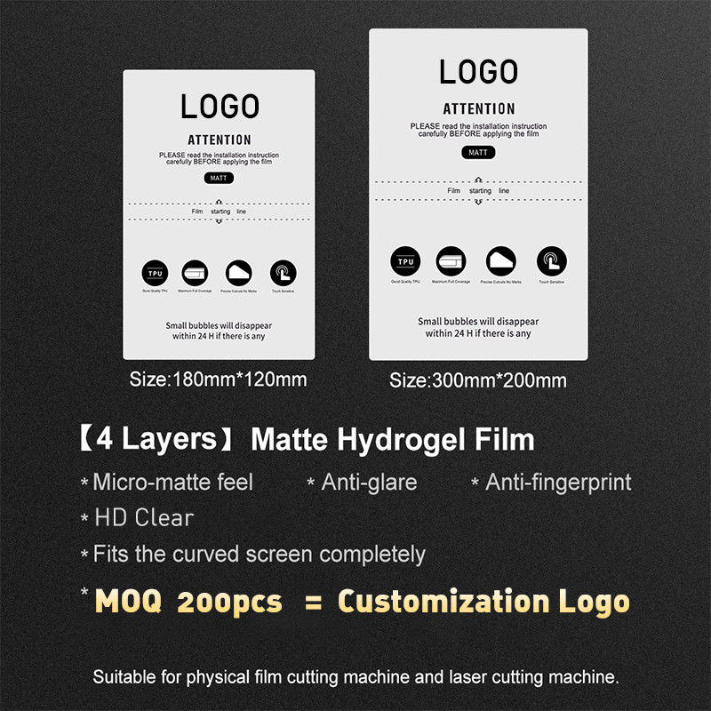 2.5D Transparent TPU Hydrogel Film Mobile Phone Screen Protector Film