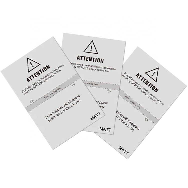 HD Tpu Screen Protector Sheet Anti Blue TPU Hydrogel Cutting Machine Matte Film 180*120mm