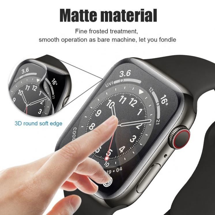 44mm Anti Fingerprint Matte Screen Protectors For Apple Watch 6 Se Series